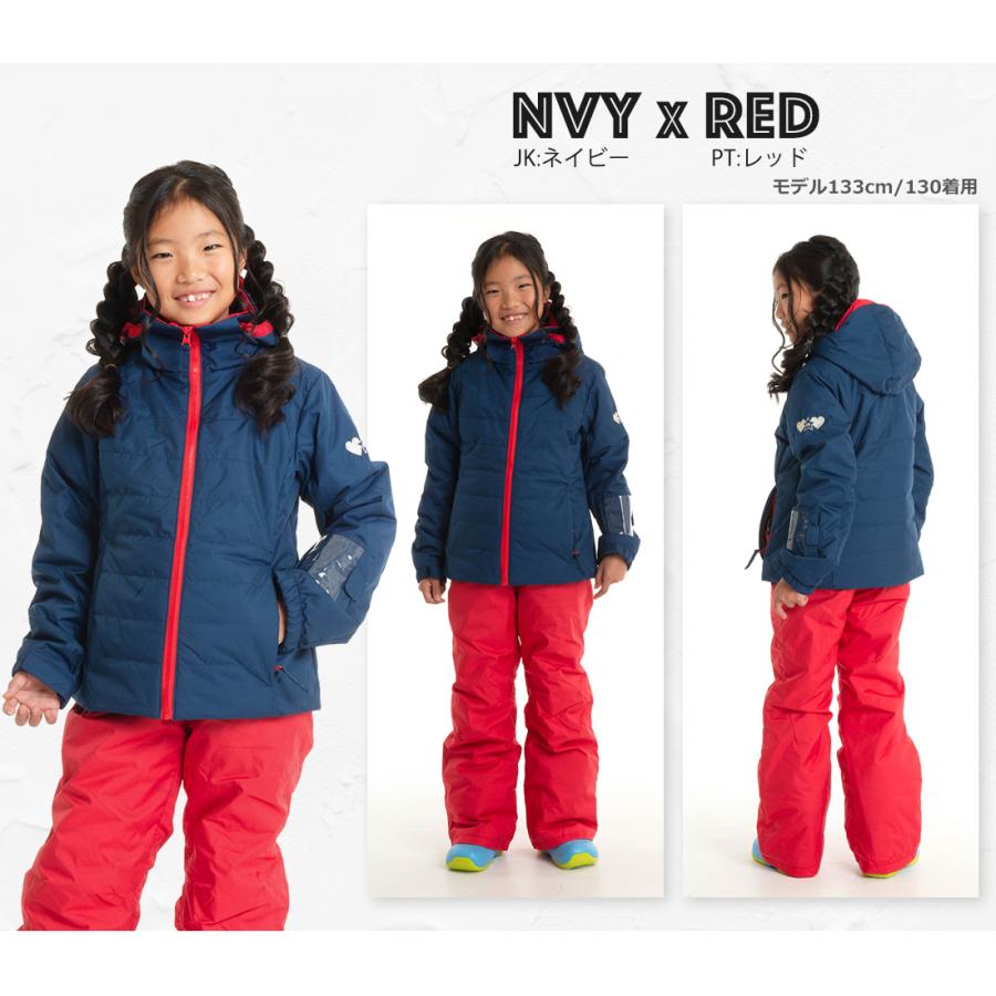 スキーウェア キッズ 上下セット ガールズ ジュニア スノーウェア 雪