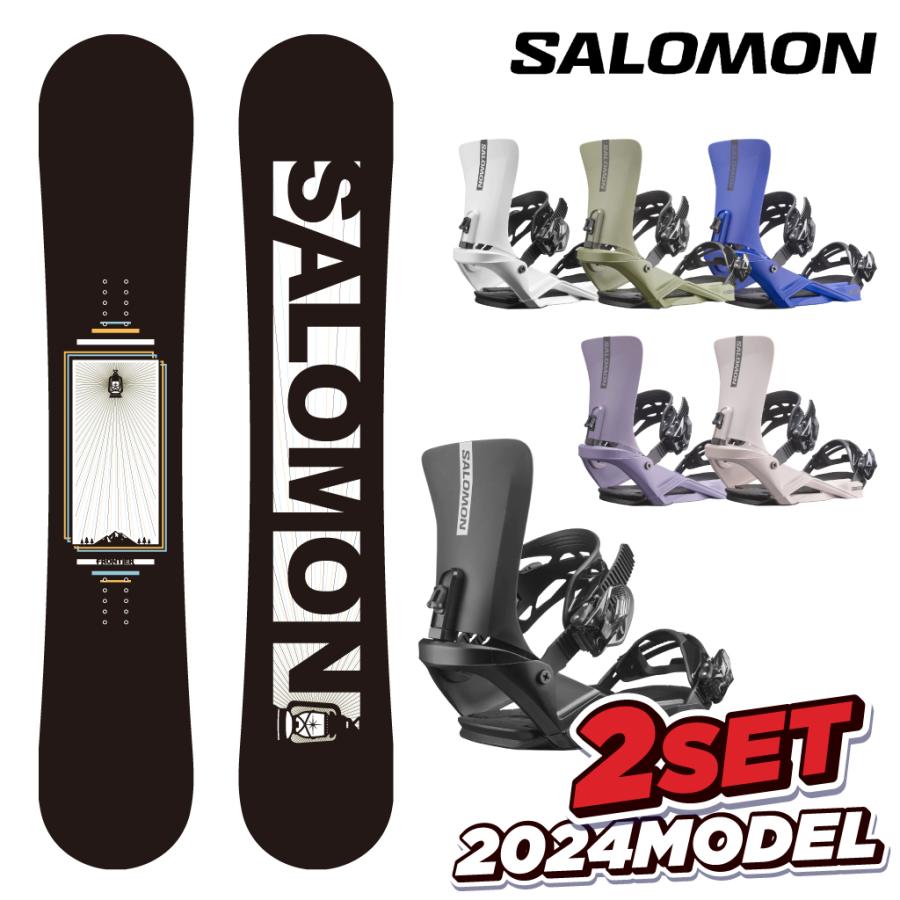 SALOMON（サロモン） 【BIN取付無料】サロモン スノーボード 2点セット