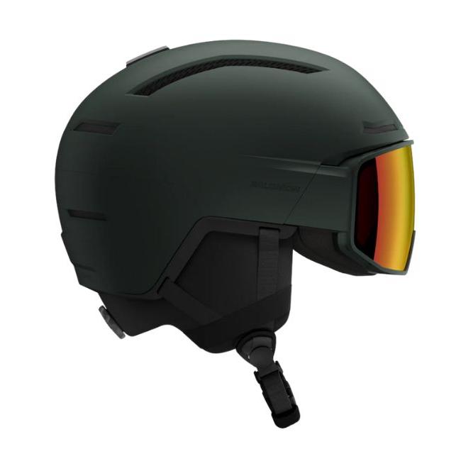 SALOMON（サロモン） スノーボード ヘルメット 男女兼用 ゴーグル装着