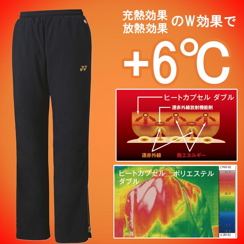 YONEX（ヨネックス） ウィンドブレーカー パンツ 80088 ユニ裏地付き