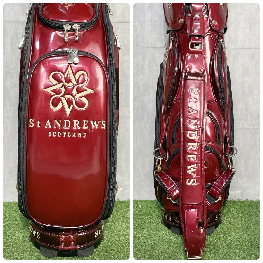 St ANDREWS セントアンドリュース キャディバッグ ゴルフバッグ ワイン
