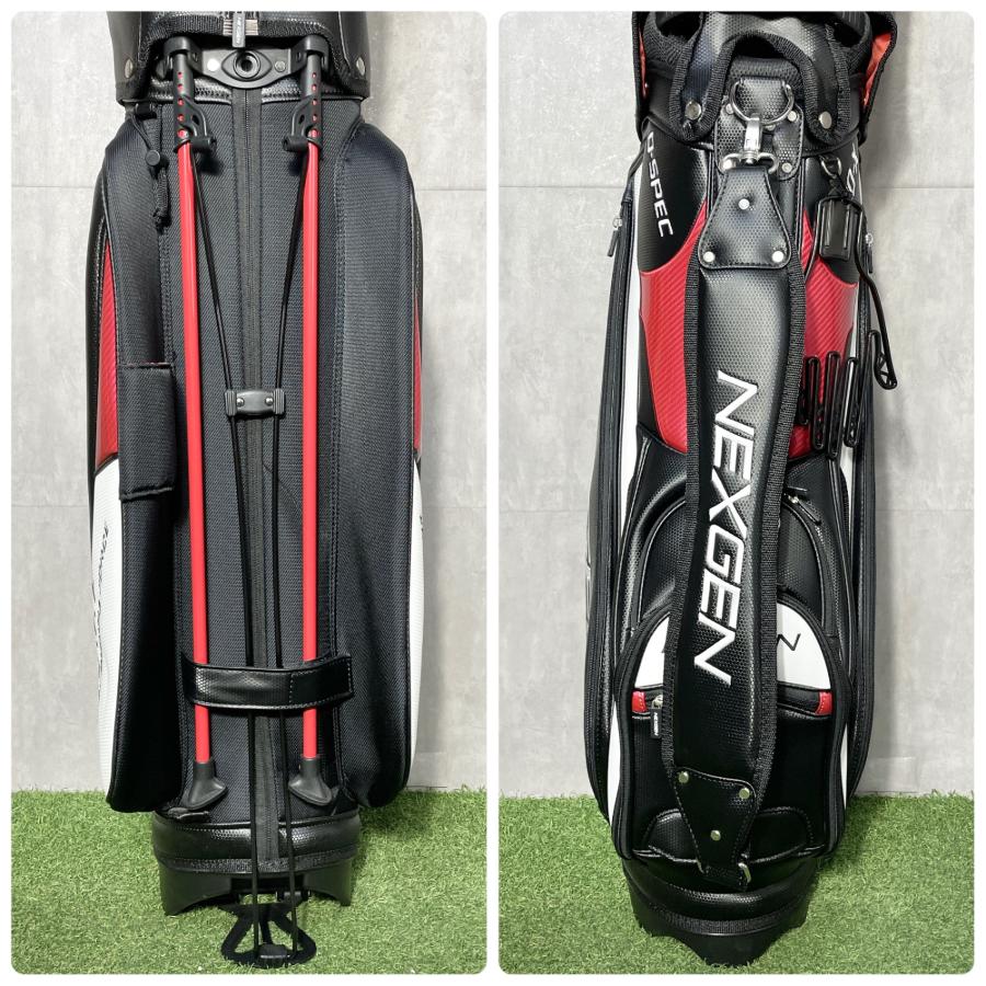 美品】NEXGEN ネクスジェン キャディバッグ ゴルフバッグ 軽量モデル