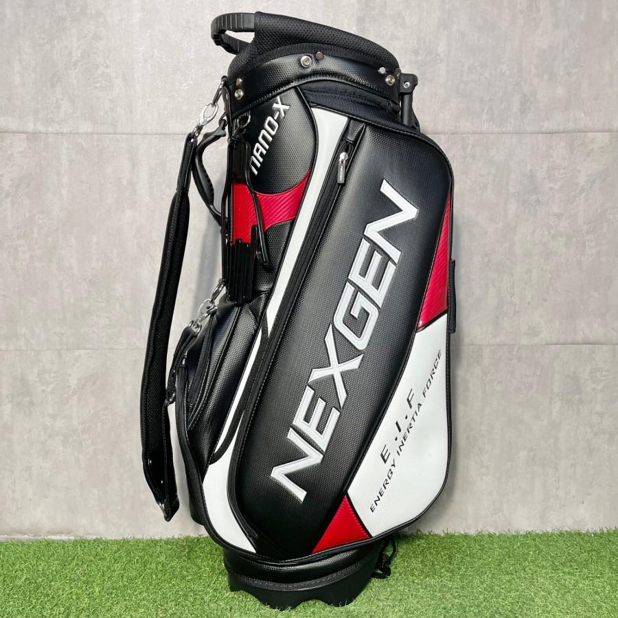 美品】NEXGEN ネクスジェン キャディバッグ ゴルフバッグ 軽量モデル