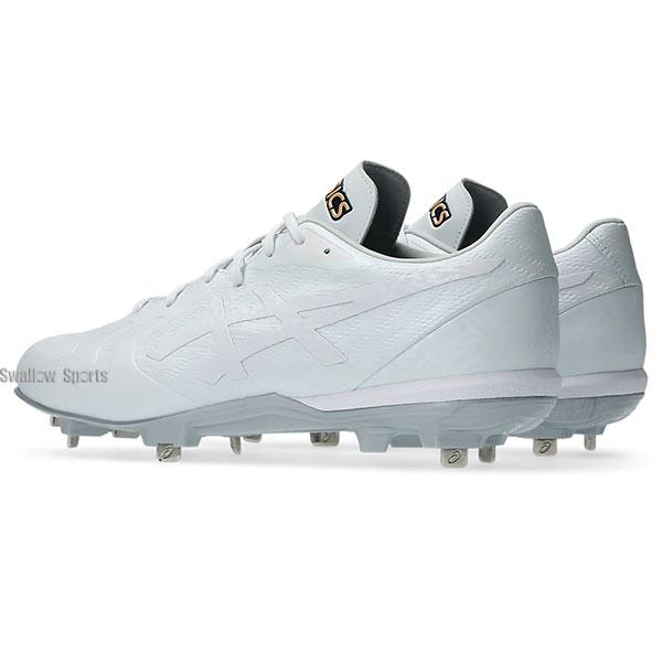 ゴールドステージ 野球 スパイク アシックス 金具 白スパイク 幅広