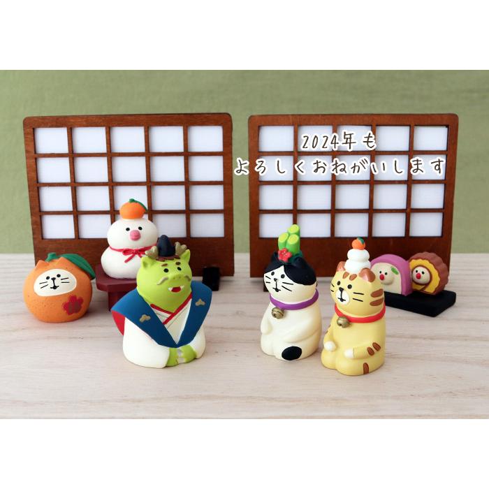 DECOLE（デコレ） concombre コンコンブル お正月 新春にゃんこ 門松