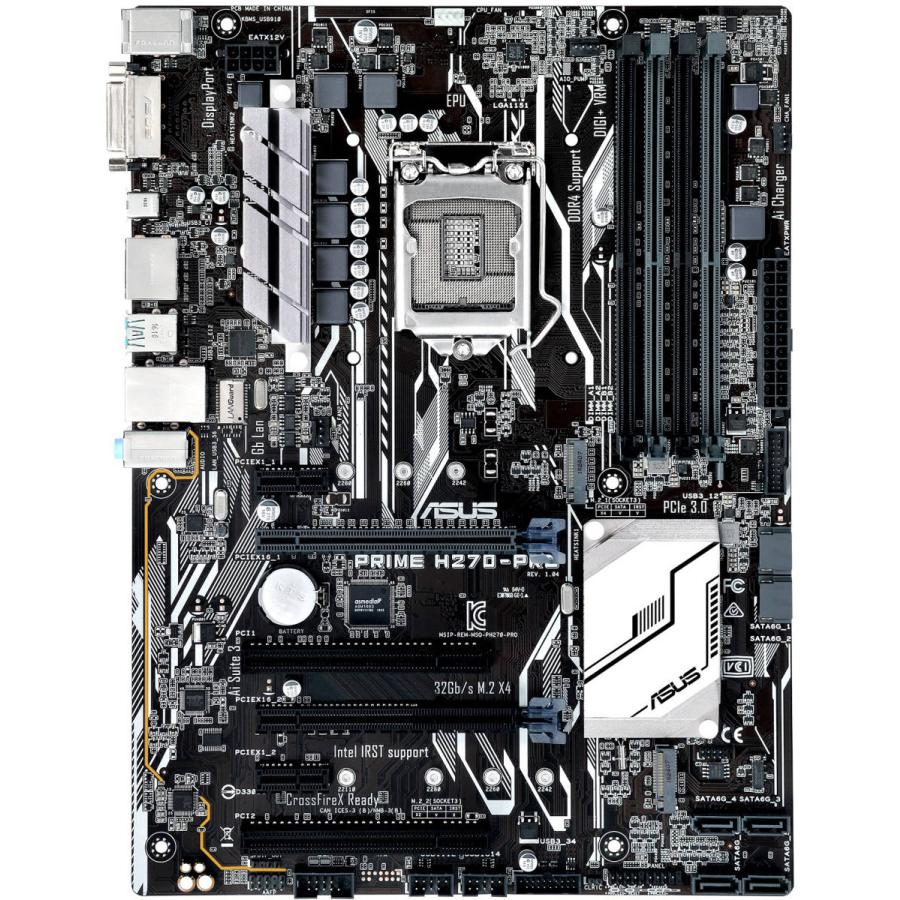ASUS PRIME H270-PRO LGA 1151 Intel H270 HDMI SATA 6Gb/s USB 3.1