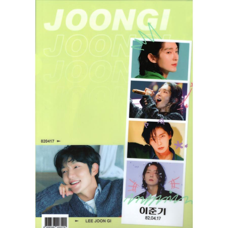 イジュンギ グッズ クリアファイル A4サイズ 新作写真 : スター