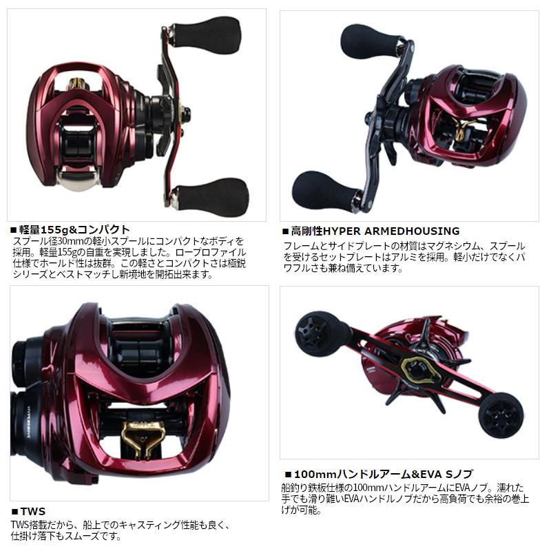 DAIWA（ダイワ） 船リール アドミラ 100XH 右ハンドル 23年モデル