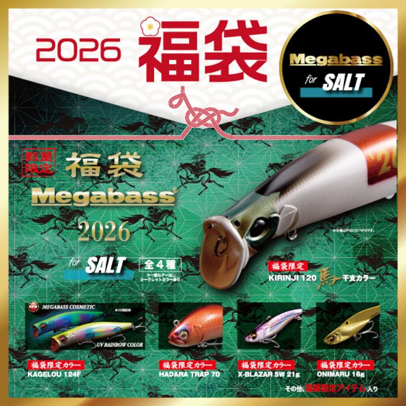 メガバス 福袋2021 必釣祈願大福カラー ゴング 3セット メガバス 福袋