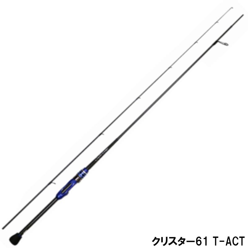 クリアブルー アジングロッド クリスター61 T-ACT (アジングロッド