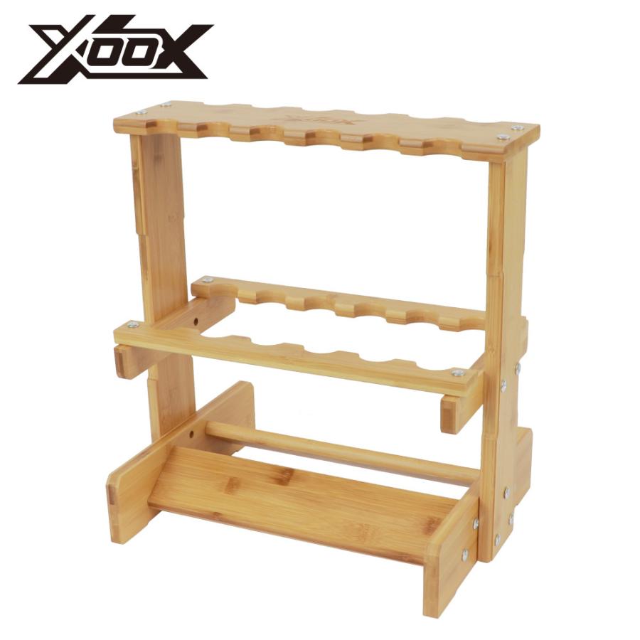 XOOX バンブーロッドスタンド : 釣具のポイント - 通販 - Yahoo
