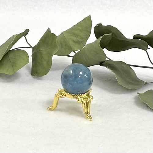 ディープブルーアクアマリン 丸玉 アクアマリン 天然石 パワーストーン