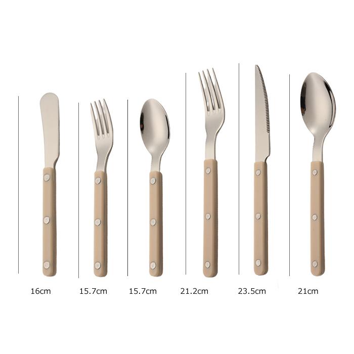 カトラリーセット ステンレス 6本セット おしゃれ かわいい スプーン