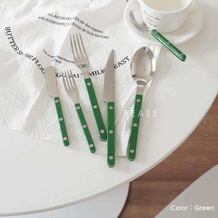 カトラリーセット ステンレス 6本セット おしゃれ かわいい スプーン