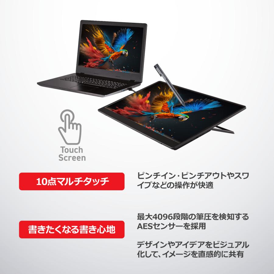 リコー（RICOH） RICOH Light Monitor 150BW（有機ELポータブルタッチ