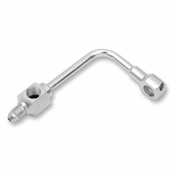 互換品】 バンジョーフィッティング - 3/8 x AN3 90° ロング ドラッグ