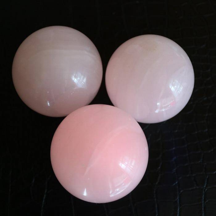 蛍光 カルサイト ピンクマンガンカルサイト スフィア 1個 天然石 鉱物