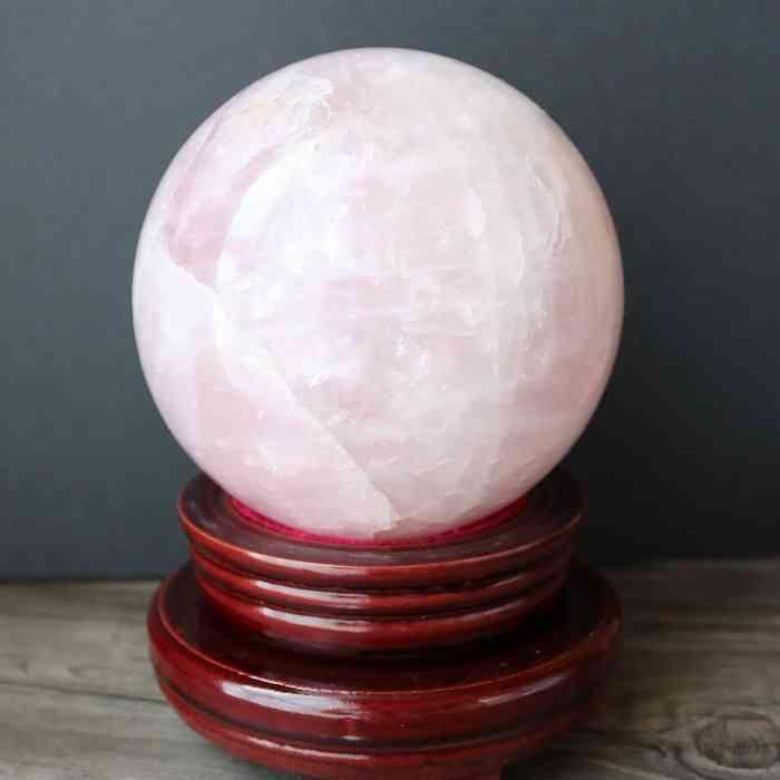 ローズクォーツ丸玉 恋愛運UP 【公式通販】