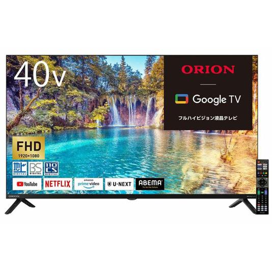 ドウシシャ OLS40WD10 ORION 40V型 フルハイビジョン スマートテレビ