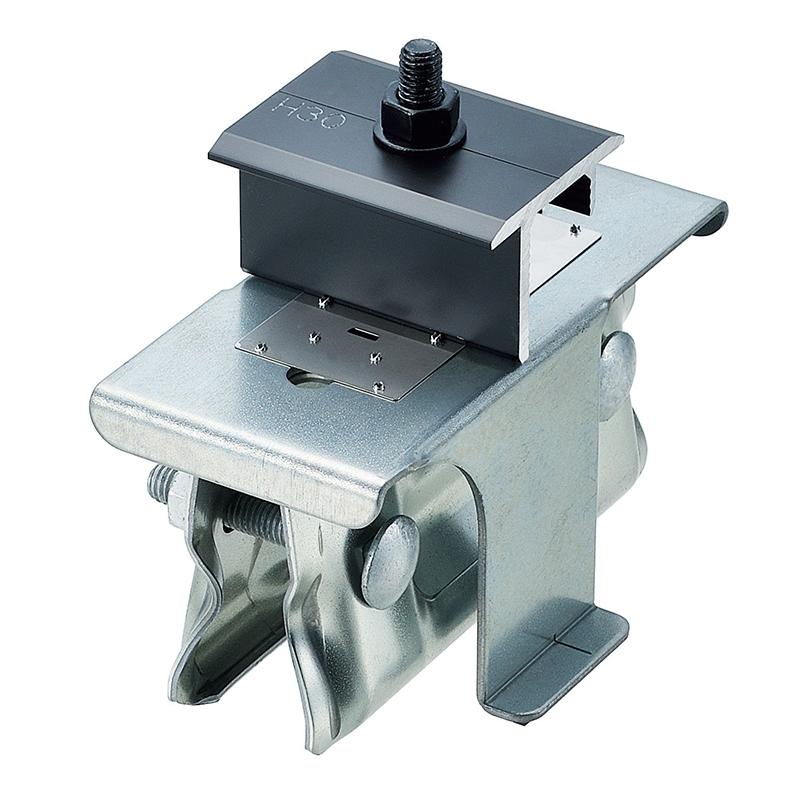 太陽光架台金具 D-SWAT2 立平 立ハゼ用 嵌合立平 H30ダブル DS2-KT30