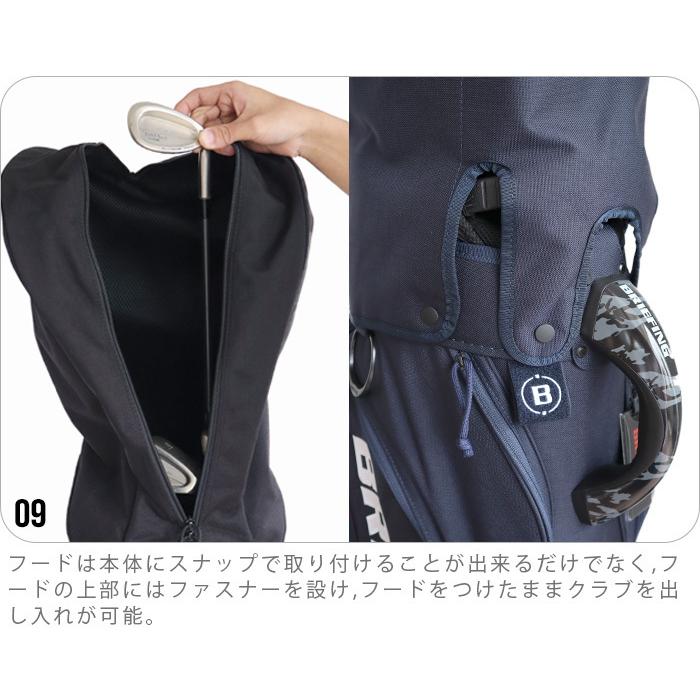 BRIEFING（ブリーフィング） キャディバッグ [ウッドランドカモ