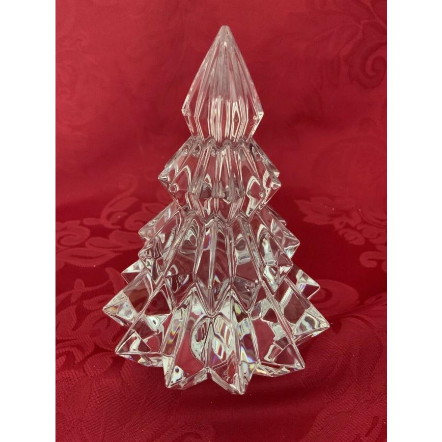 バカラ（Baccarat） 置物 クリスマスツリー クリスタル フィギュリン