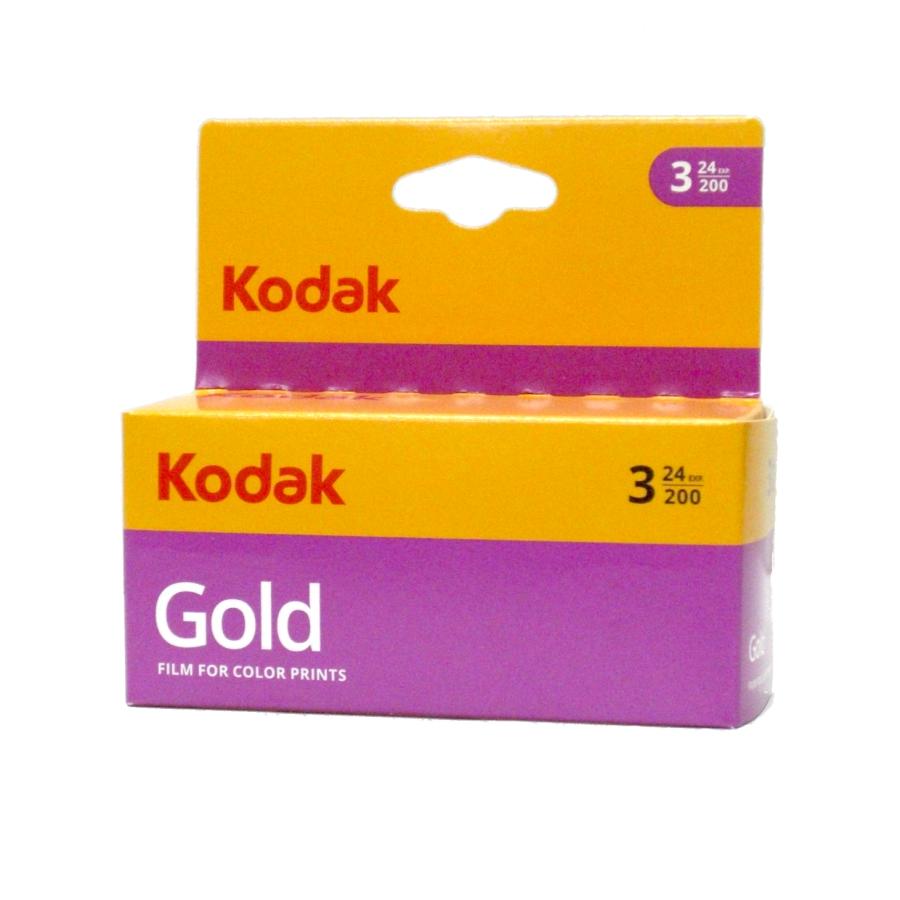 Kodak（コダック） ゴールド 200 24枚撮り 3本パック (kodak GOLD 200