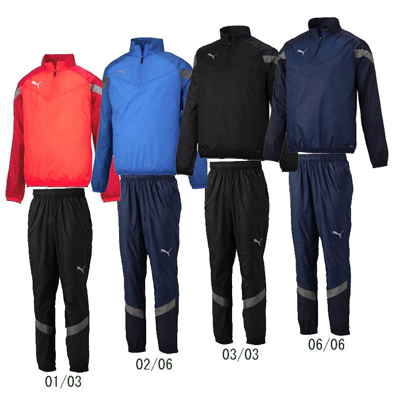 PUMA（プーマ） TEAMFINAL ピステトップ 上下セット サッカーWUPニット