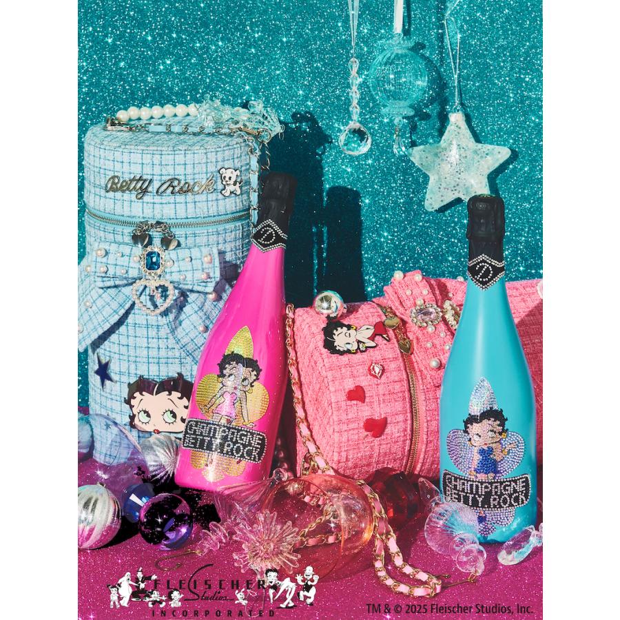 シャンパンD.ROCK BETTY.ROCK TWEED PINK ベティブープ ピンク ベティ