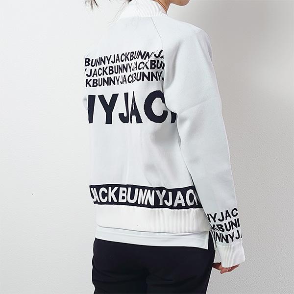 Jack Bunny!!（ジャックバニー） レディース 長袖 フルジップ ニット