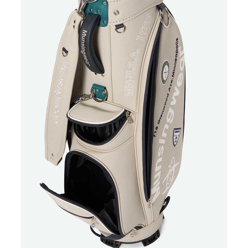 Munsingwear（マンシングウェア） ゴルフ 9.0型 カーブロゴ キャディ
