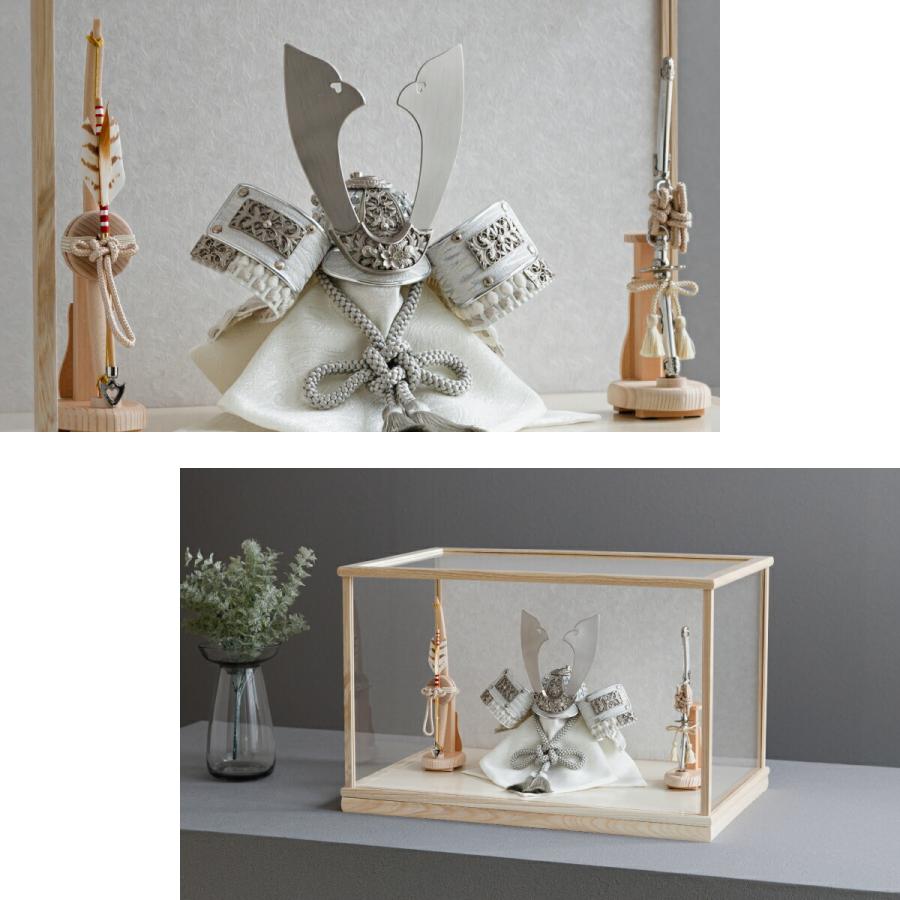 五月人形 ケース飾り おしゃれ 兜飾り 兜 モダン インテリア 高級 5月