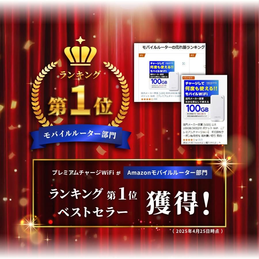 プレミアムチャージWIFI（PREMIUM CHARGE WIFI） ポケットWiFi 毎月