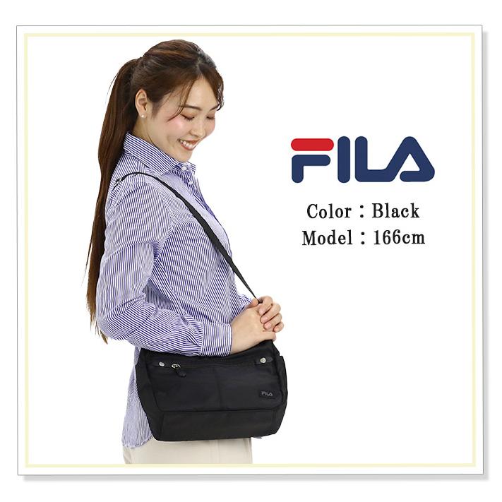 FILA（フィラ） ショルダーバッグ ツイルナイロン ミニ 斜め掛けバッグ