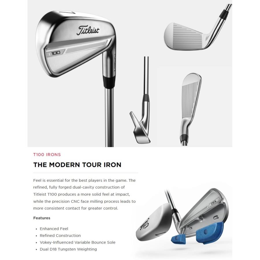 Titleist（タイトリスト） Titleist 2023 T100 Iron 2023 T100