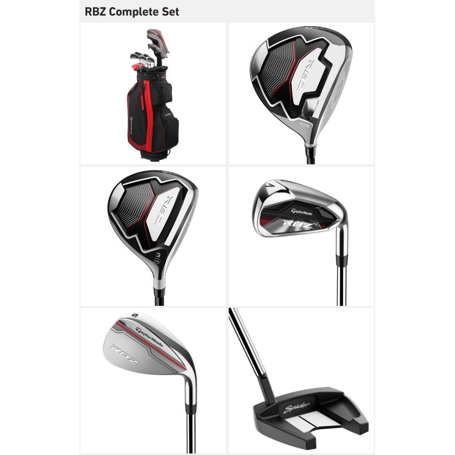 テーラーメイドフルセット SiM2MAX/RBZ/M4その他計15本バッグ等付き