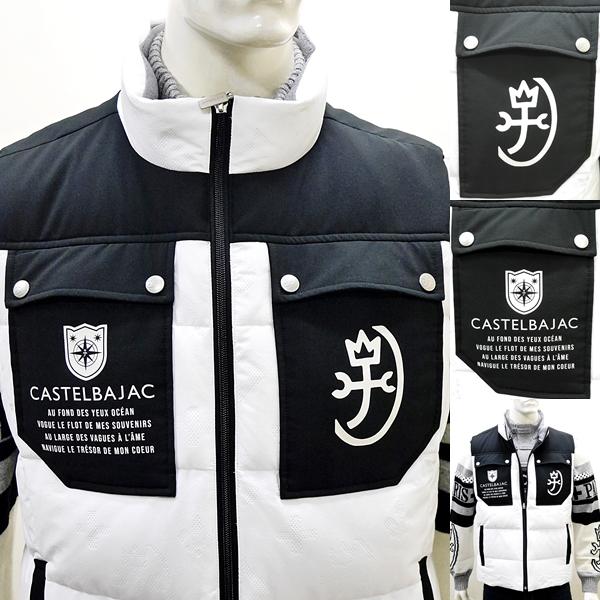 CASTELBAJAC（カステルバジャック） ダウンベスト 48 L ゴルフ タウン