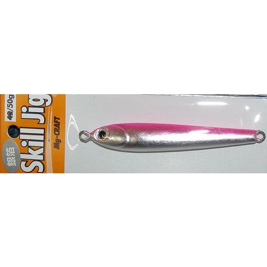 MG CRAFT Skill Jig /MGクラフトスキルジグ 50g(銀箔ピンク)メタルジグ
