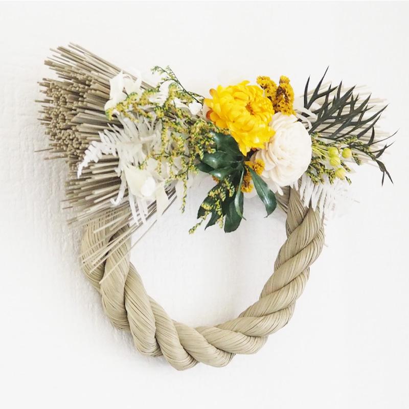 しめ縄 しめ縄飾り 正月飾り お正月 玄関 リース スワッグ