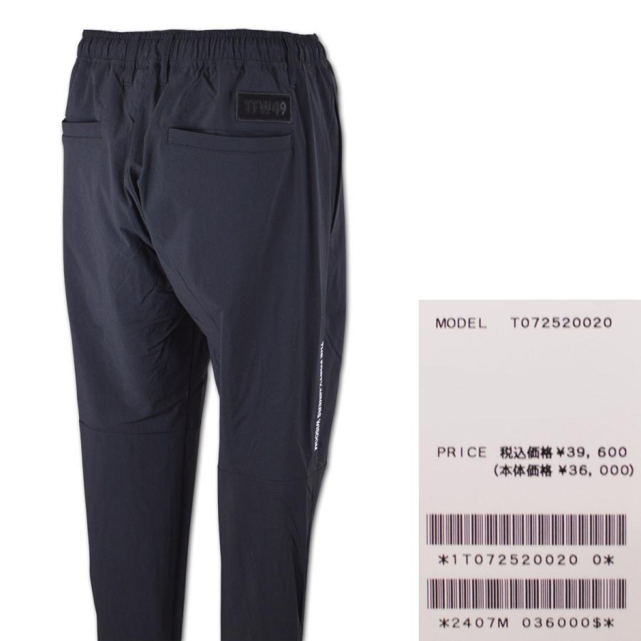 TFW49 パンツ ゴルフウェア メンズ 防寒 セットアップ 秋冬用 黒 紺