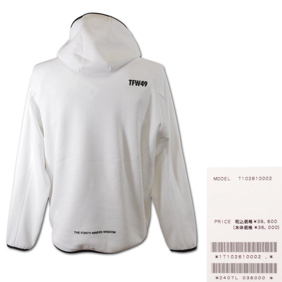 TFW49 パーカー ゴルフウェア メンズ 秋冬用 白 黒 グリーン 防寒 M L