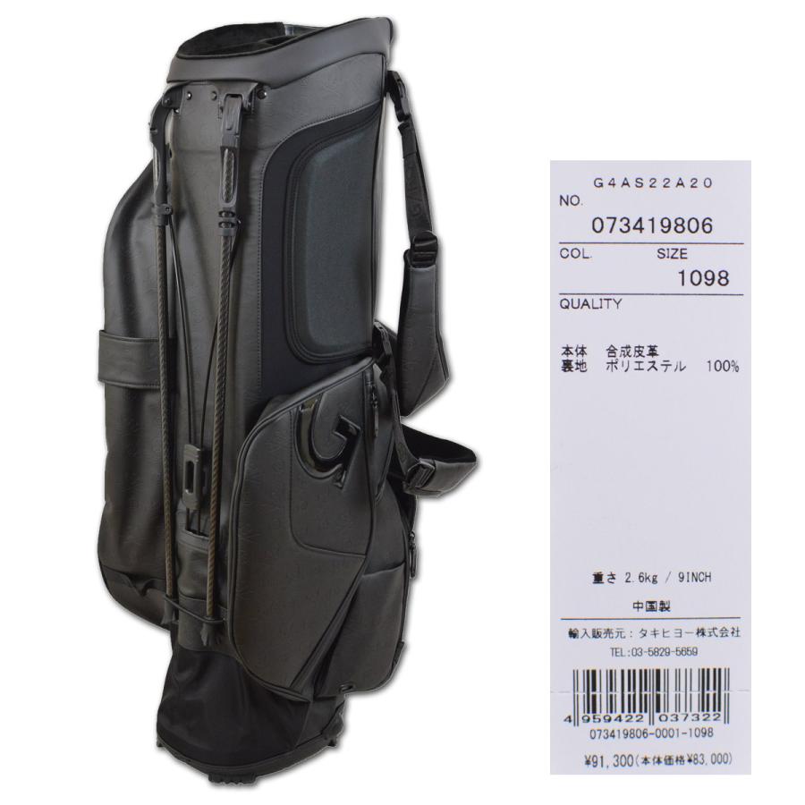 G/FORE（ジーフォア） キャディバッグ ゴルフバッグ スタンド式 9