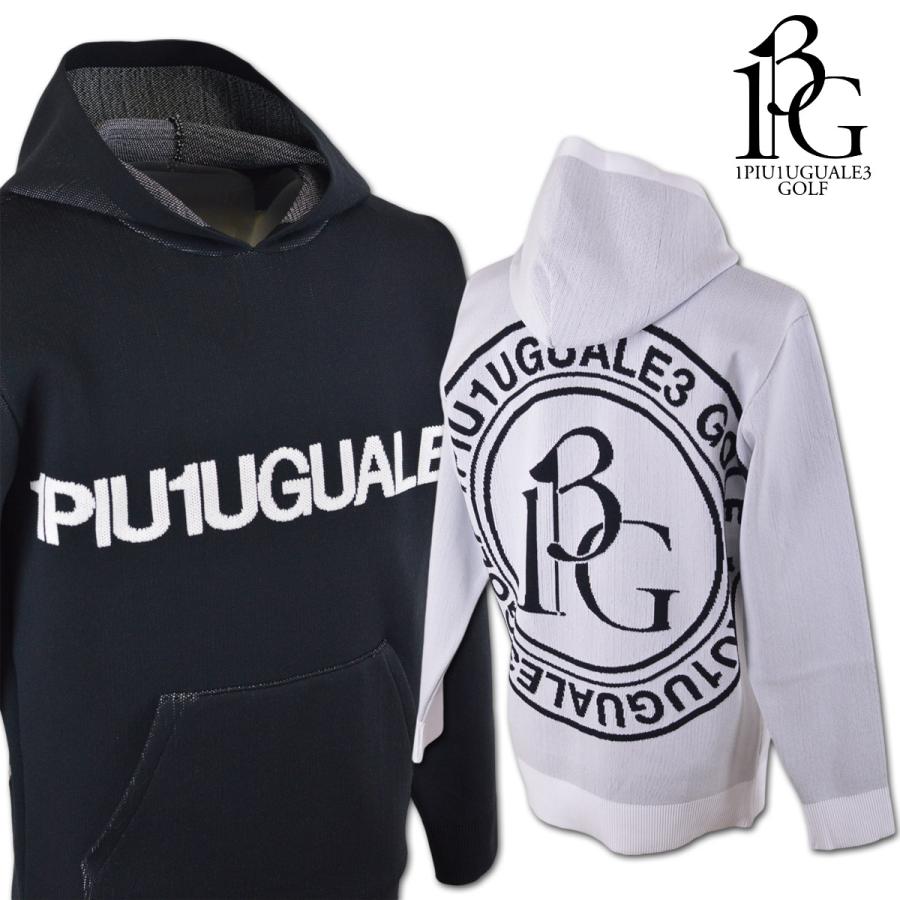 1PIU1UGUALE3 GOLF パーカー メンズ ウノピュウノウグァーレトレ