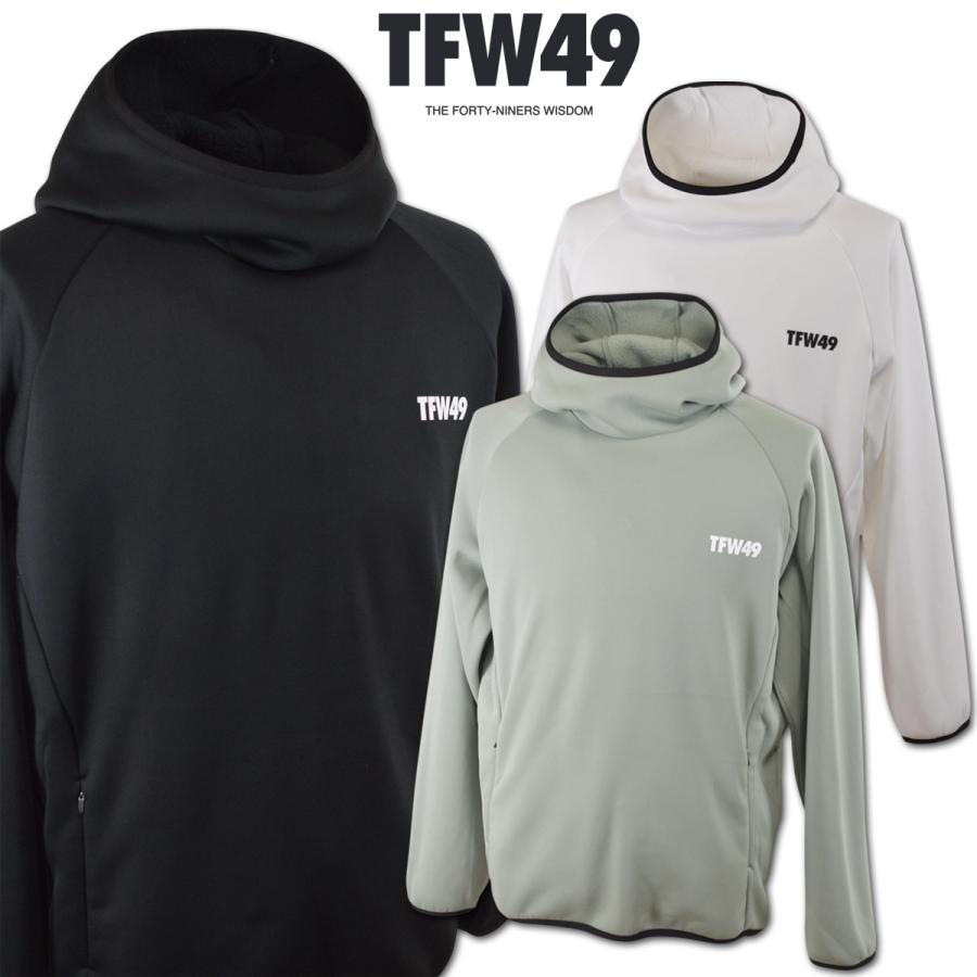 TFW49 パーカー ゴルフウェア メンズ 秋冬用 白 黒 グリーン 防寒 M L