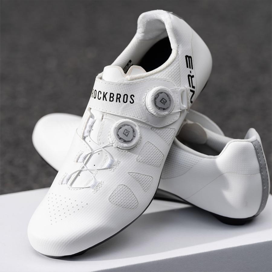 ROCKBROS ビンディングシューズ シマノSPD-SL 対応 自転車シューズ
