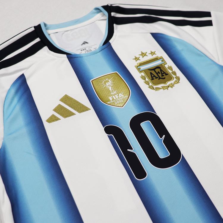 アルゼンチン代表 25-26 ホーム 新品未使用タグ付 2XL メッシ 10番