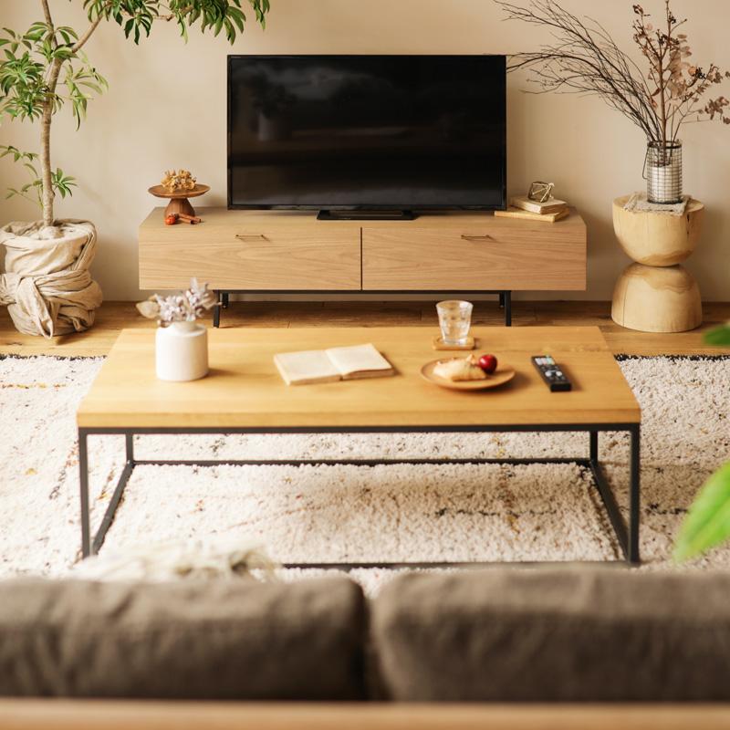 テレビ台 テレビボード WIRY／NA ナチュラル 150 北欧 木製 オーク