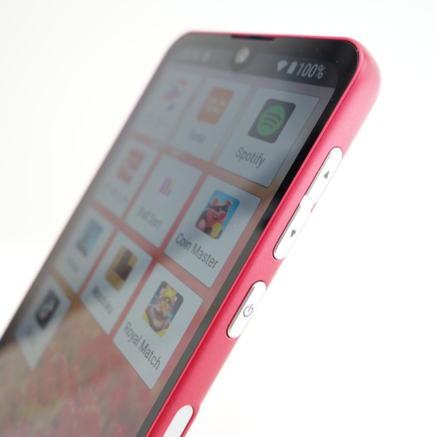 BASIO 【SIMフリー】BASIO active SHG09 レッド au版SIMロック解除品