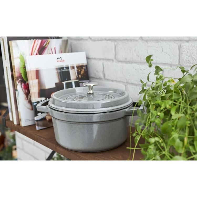 公式販売店 STAUB ピコ・ココット ラウンド 18cm 生涯保証 選べる3色