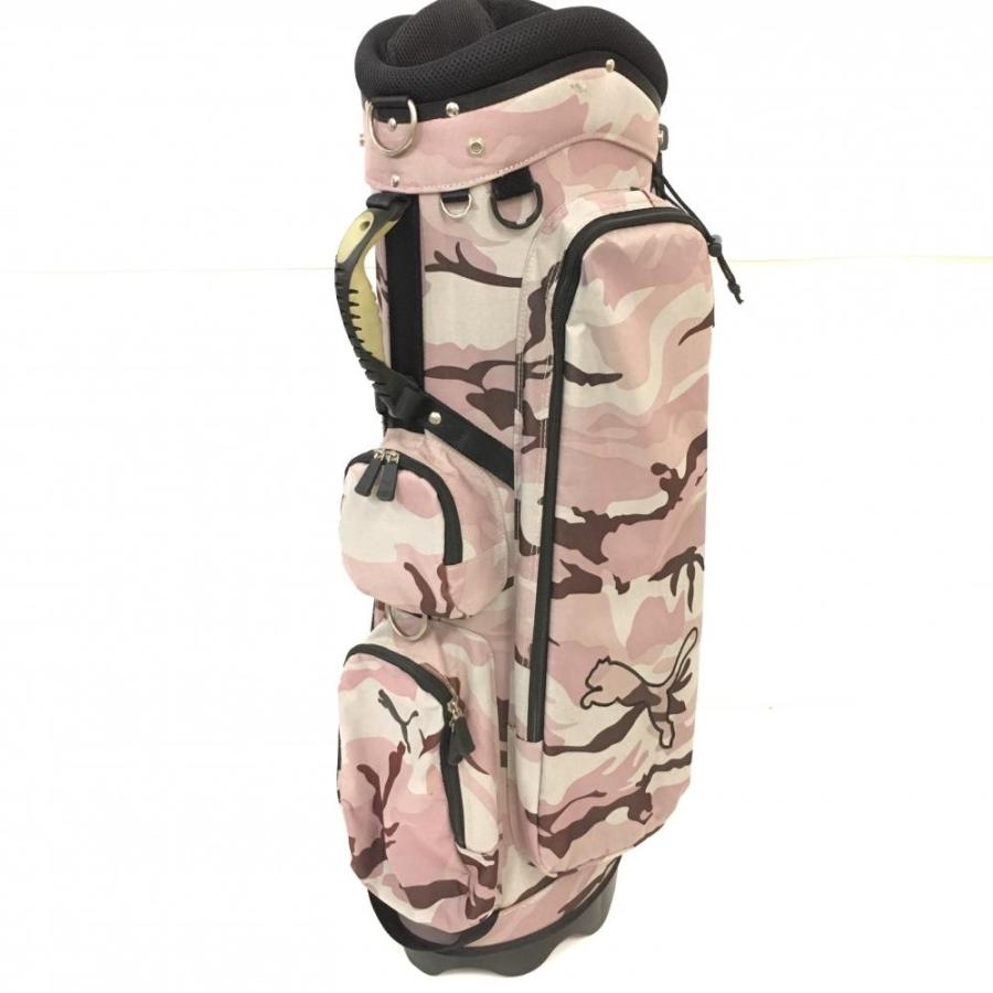 30%OFF価格／PUMA プーマ スタンド式キャディバッグ ライトグレー